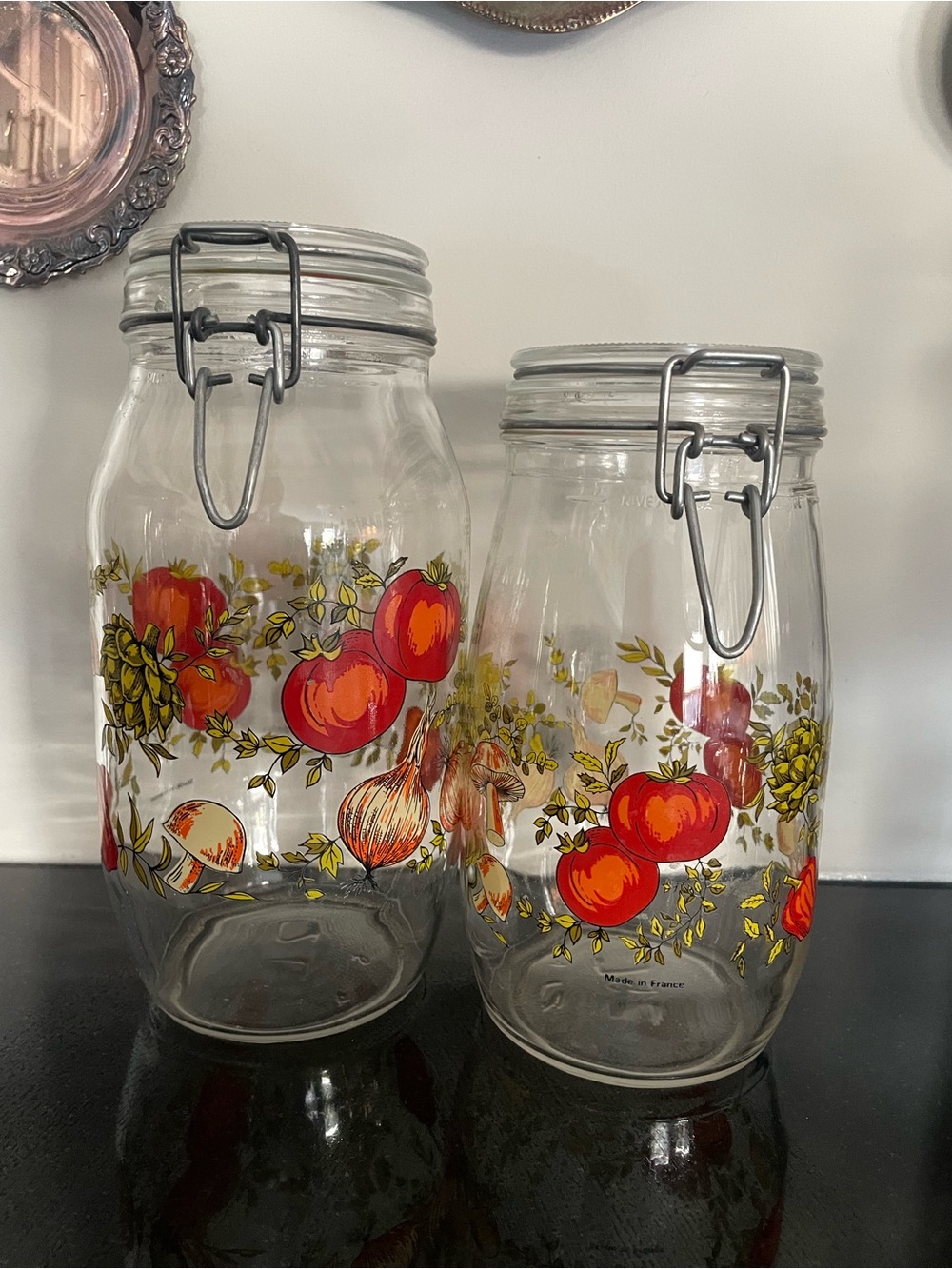 Vintage Arc France Spice of Life jars